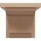 Ekena Millwork 4"W x 4"D x 4"H Wide Bryant Rough Cedar Woodgrain TimberThane Corbel, Primed Tan CORUR04X04X04BRYRCPR - alternate 6